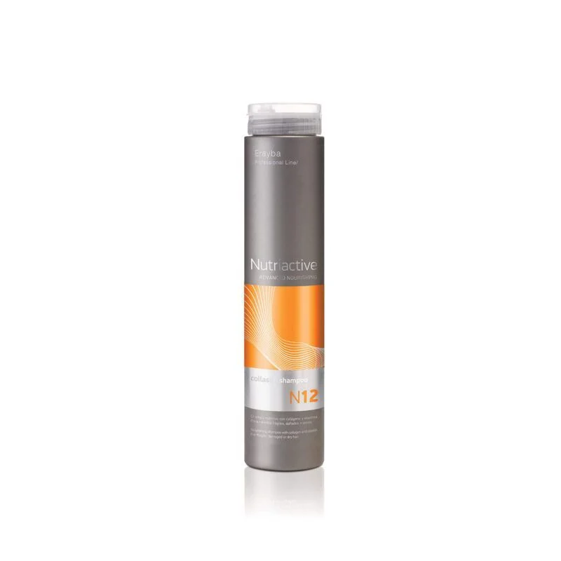 Erayba NutriActive šampūnas su kolagenu ir elastinu “N12 collastin shampoo” 250 ml