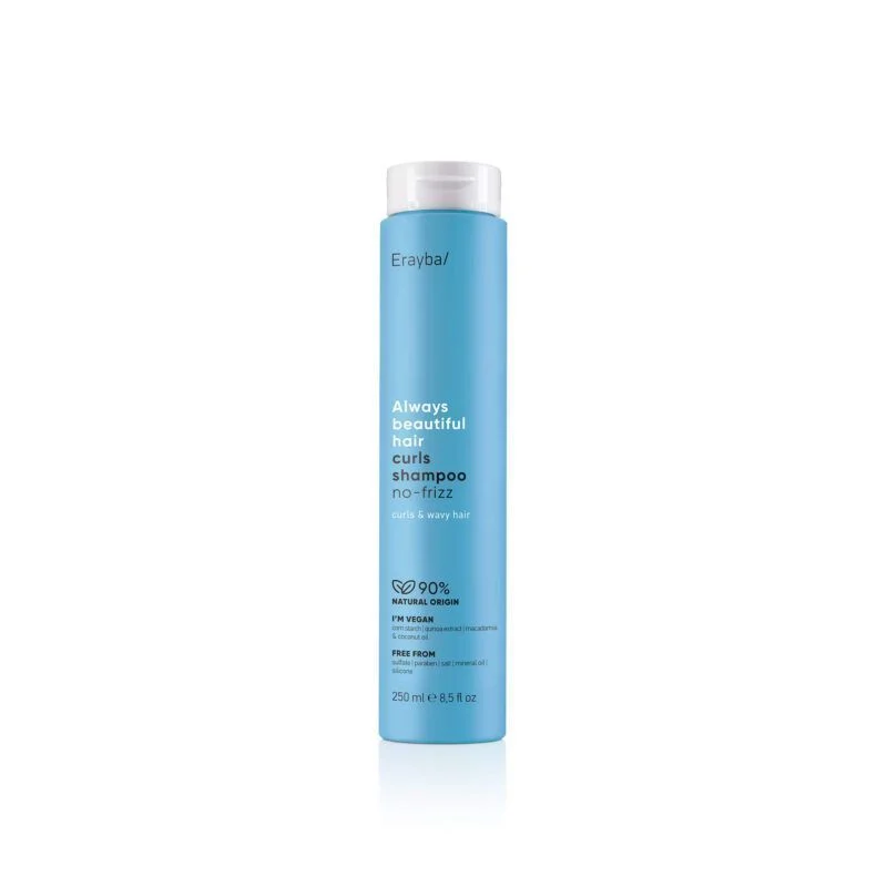 Erayba Abh/ Šampūnas garbanotiems plaukams „curls shampoo no-frizz“, 250 ml