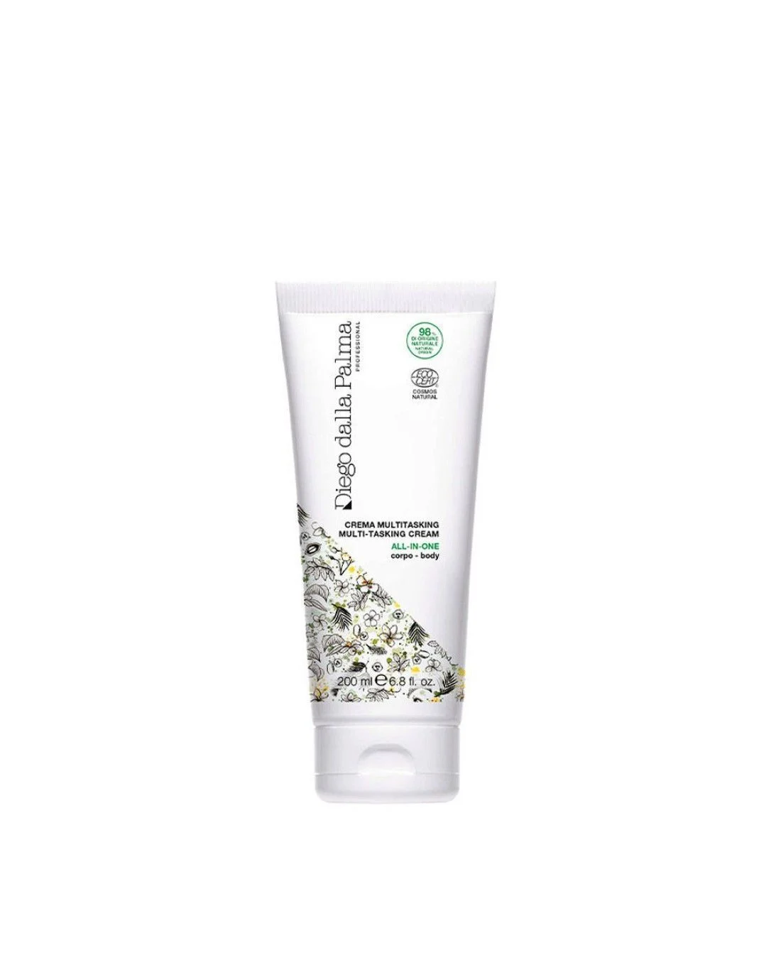 Diego dalla Palma Organic All-in-One Body Cream universalus kūno kremas, 200 ml