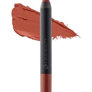 Glo Skin Beauty MATINIAI LŪPŲ DAŽAI / SUEDE MATTE CRAYON Bonjour: Deep neutral rose