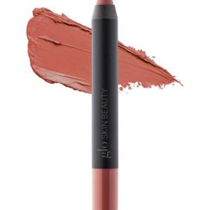 Glo Skin Beauty MATINIAI LŪPŲ DAŽAI / SUEDE MATTE CRAYON Monogram: Mid-tone rosy mauve