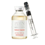 DERMALINE PDRN SOLUTION SALMON AMPOULE dvigubo poveikio regeneruojanti ir stangrinanti ampulė su PDRN, 30 g