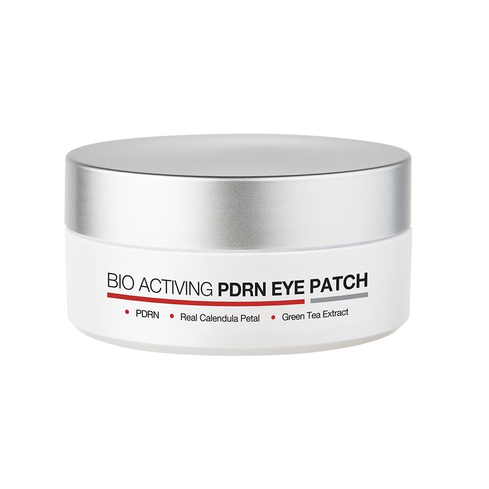 DERMALINE PDRN SOLUTION EYE PATCH dvigubo poveikio hidrogelio paakių kaukės su PDRN, 60 vnt.