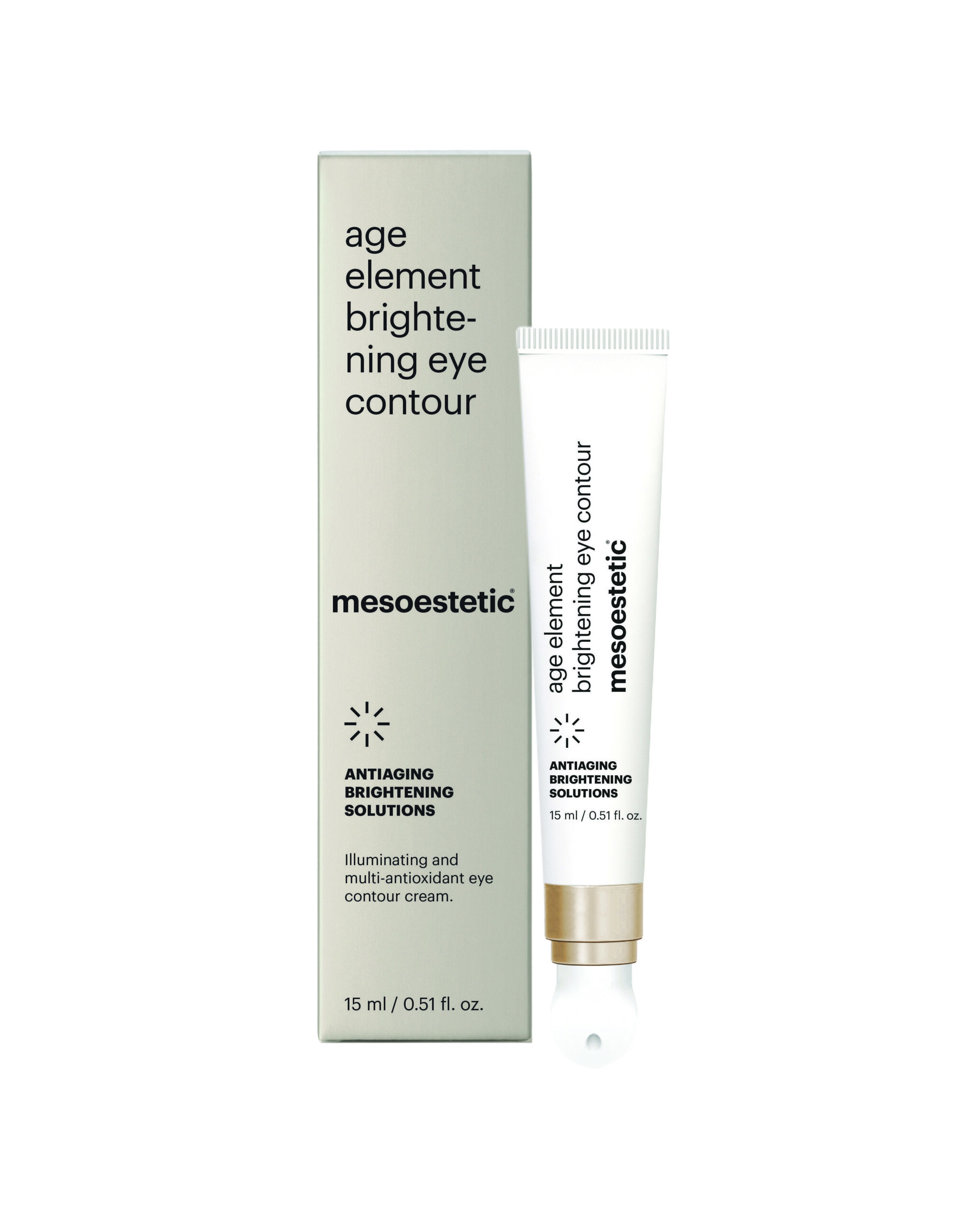 Mesoestetic, šviesinamasis akių kontūrų kremas Age Element, 15ml