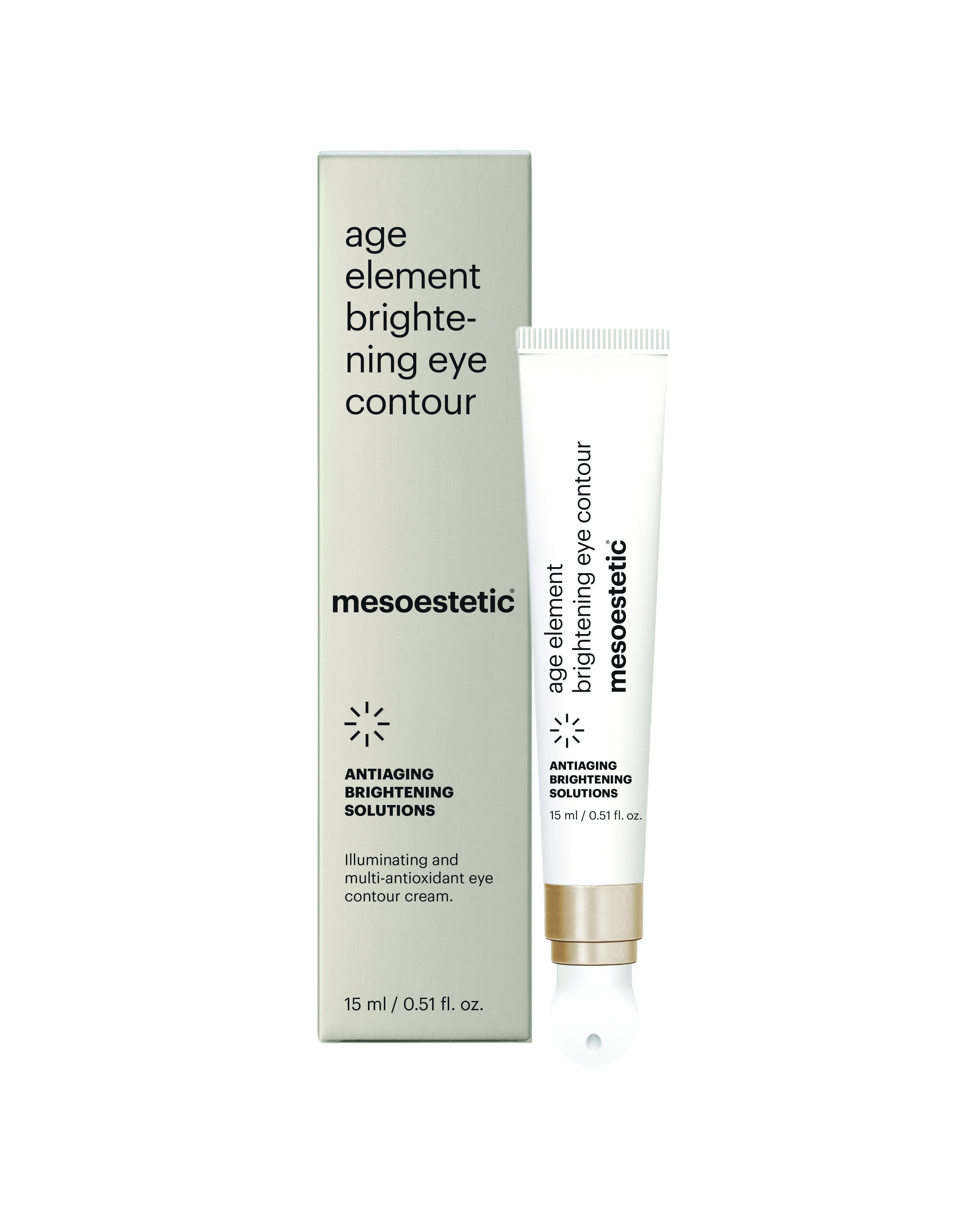 Mesoestetic, šviesinamasis akių kontūrų kremas Age Element, 15ml