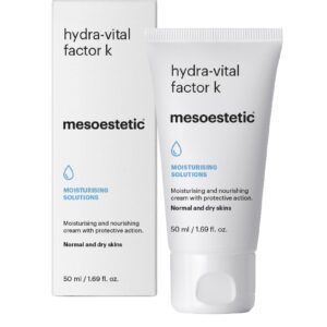 Mesoestetic, Drėkinamasis ir maitinamasis kremas/hydra-vital factor k, 50ml