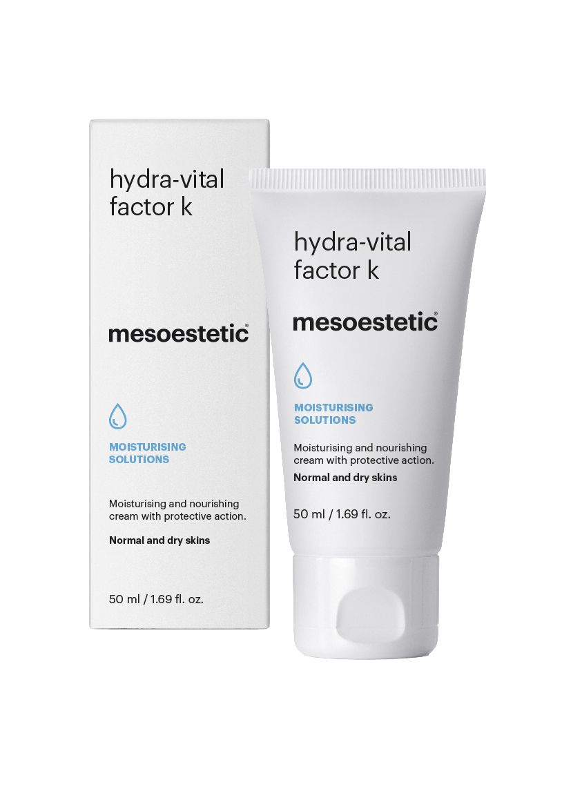 Mesoestetic, Drėkinamasis ir maitinamasis kremas/hydra-vital factor k, 50ml