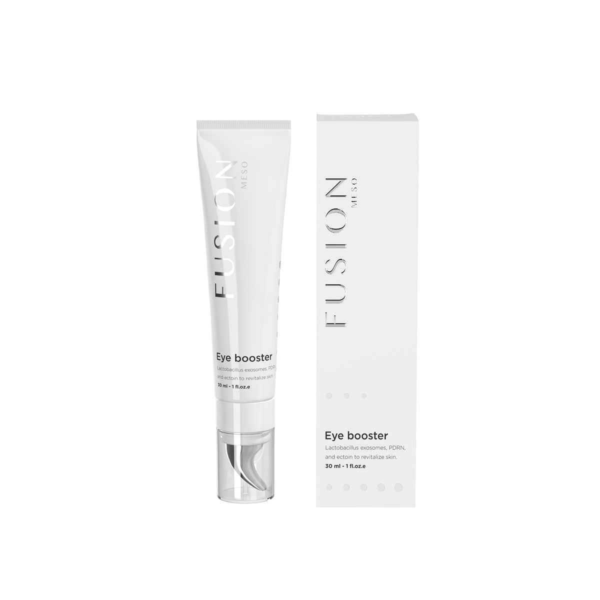 Fusion Mesotherapy EYE BOOSTER/ Regeneruojamasis akių kremas su PDRN, egzosomomis bei ektoinu, 30 ml