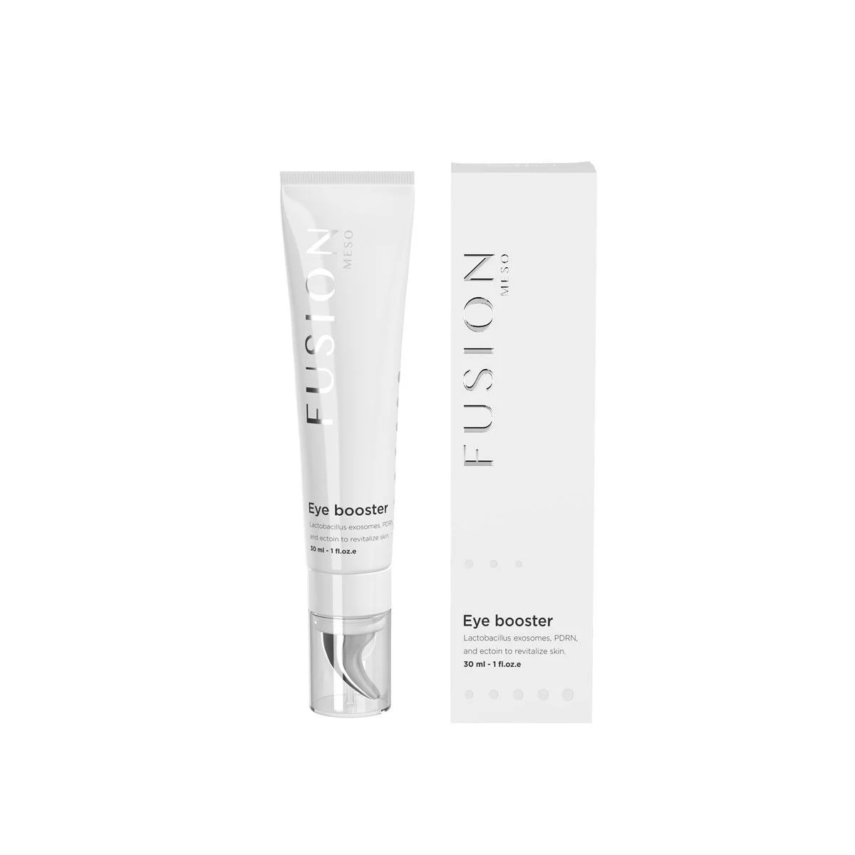 Fusion Mesotherapy EYE BOOSTER/ Regeneruojamasis akių kremas su PDRN, egzosomomis bei ektoinu, 30 ml