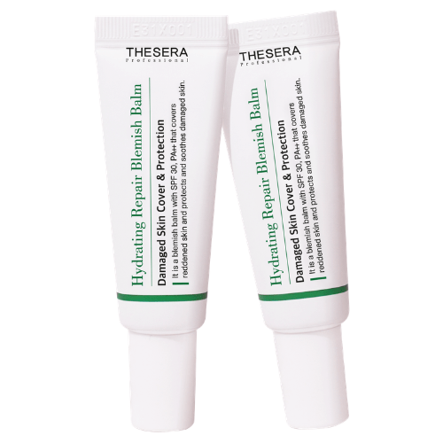 Thesera Hydrating Repair Blemish Balm Veido Kremas Su Spalva Spf30, 10 Ml