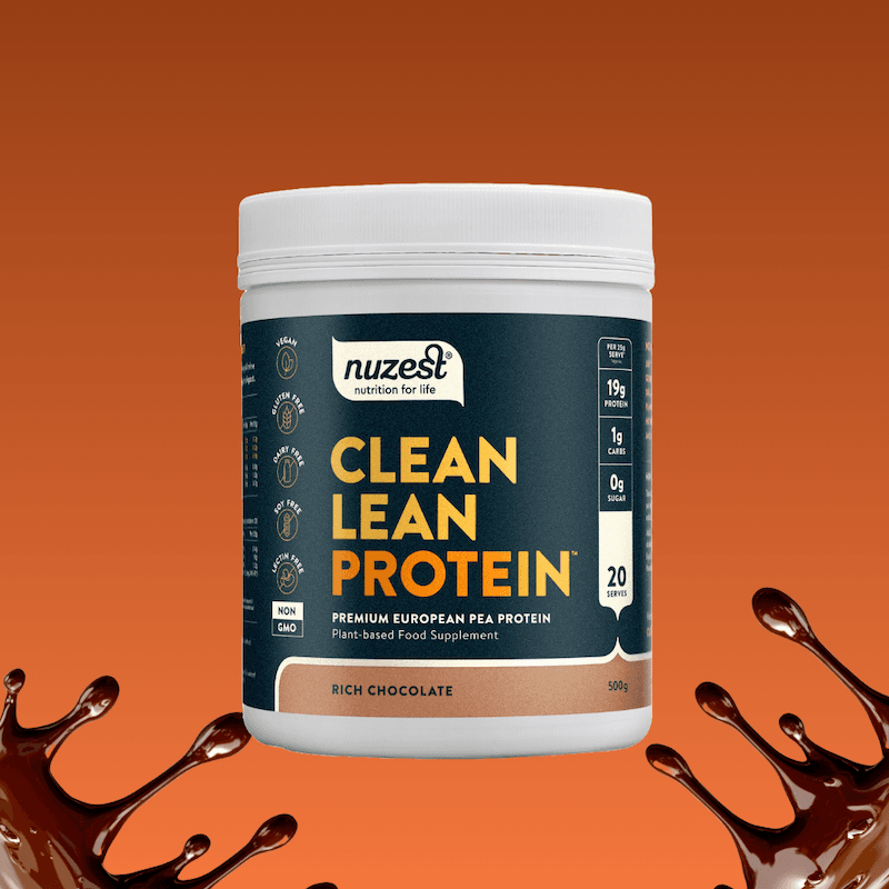 Stay fit NUZEST Clean Lean Baltymai Rich Chocolate (Šokolado skonio) 500 g (20 porcijų)