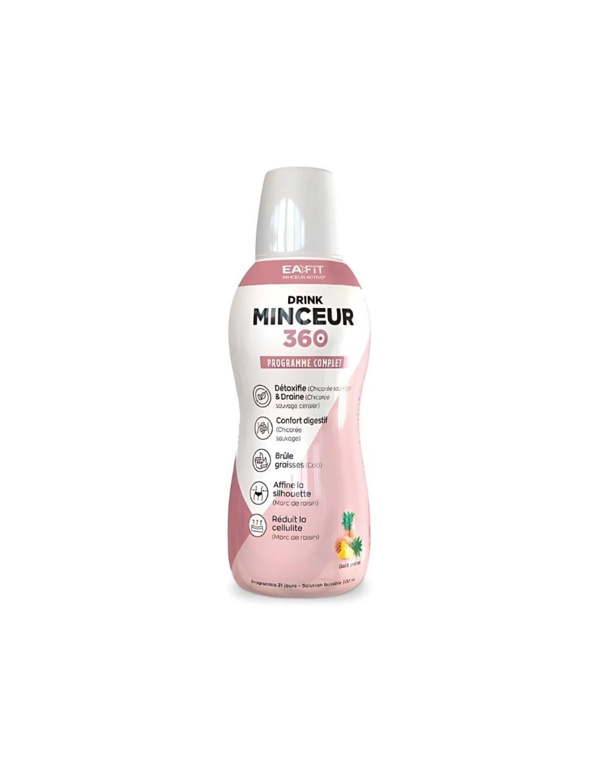 GRANIONS EAFIT MINCEUR 360 SOLUTION BUVABLE lieknėjimui skirtas gėrimo koncentratas, 500 ml