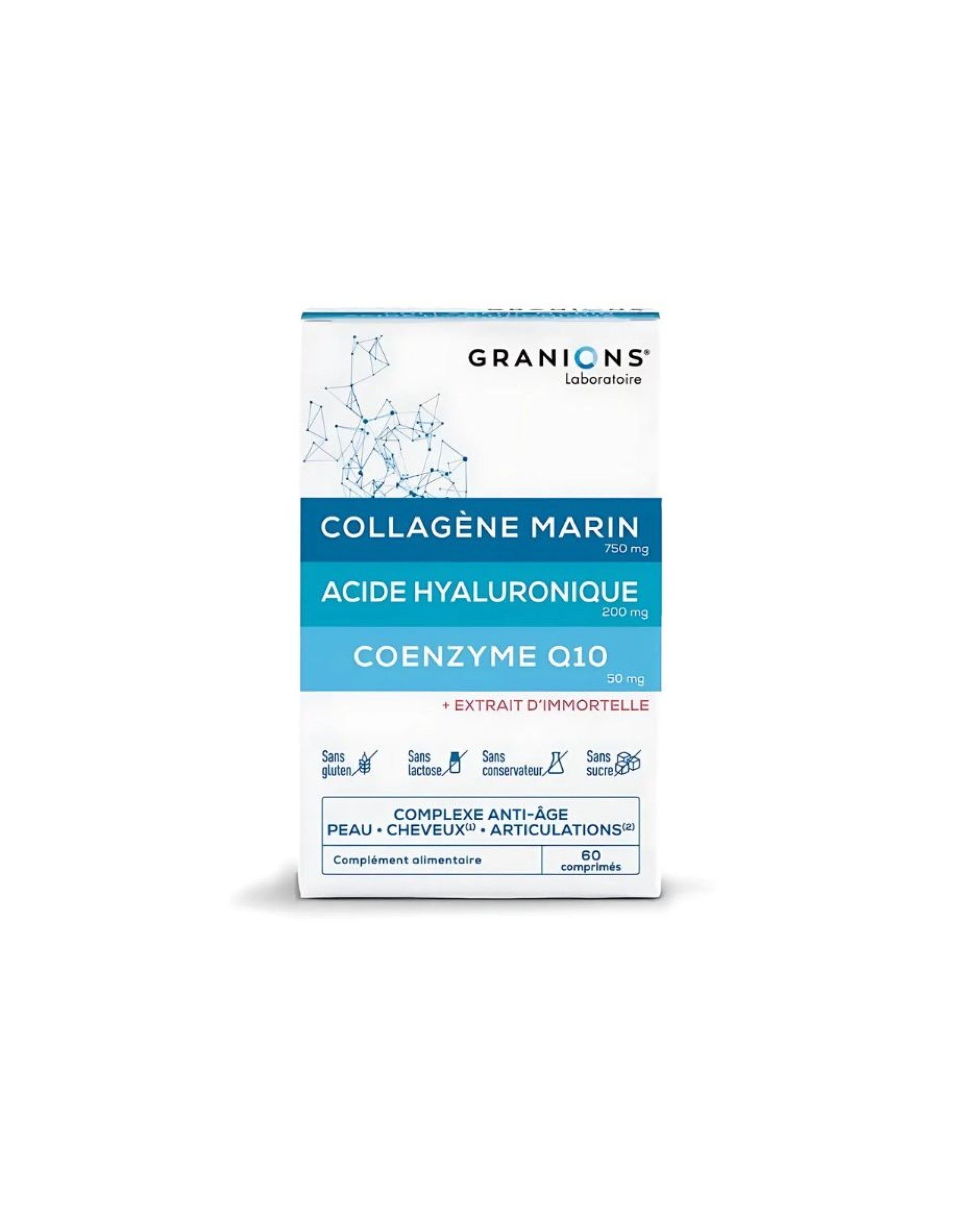 Granions Complexe Anti-Age Q10 jauninamasis kompleksas nuo senėjimo, 60 kapsulių