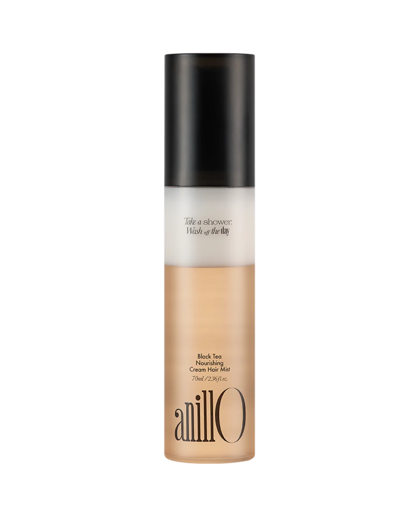 AnillO Black Tea Nourishing Cream Hair Mist – maitinantis kreminis plaukų purškiklis, 70ml