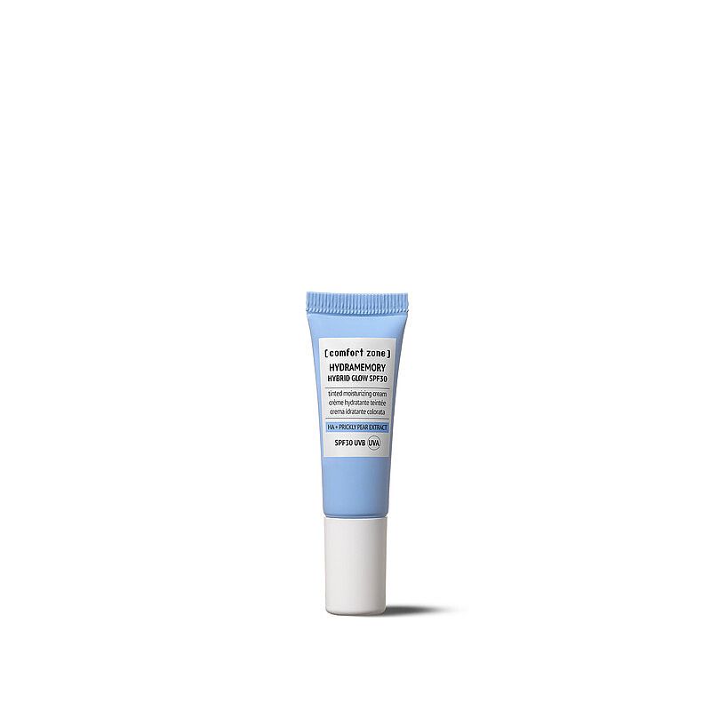 COMFORT ZONE HYDRAMEMORY drėkinamasis veido kremas su spalva SPF30 TRAVEL, 10 ml.