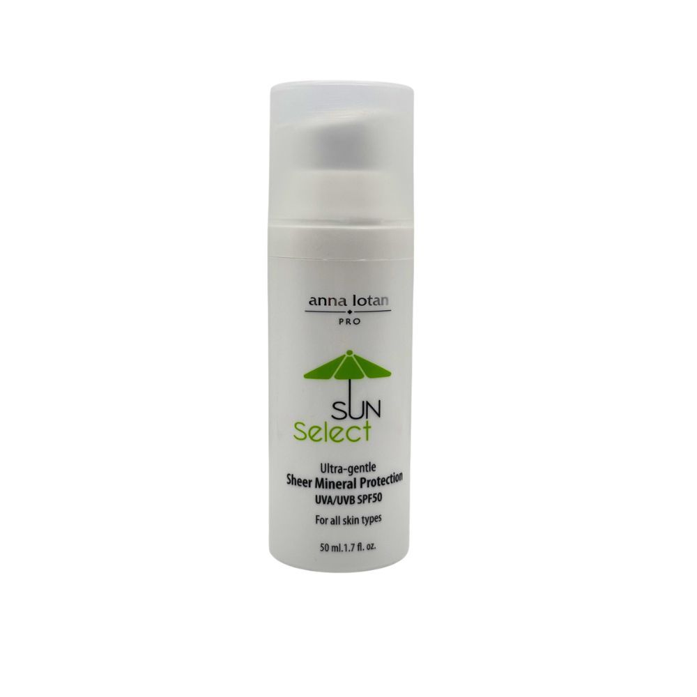 ANNA LOTAN PRO mineralinė UVA/UVB apsauga nuo saulės SPF50, 50ml