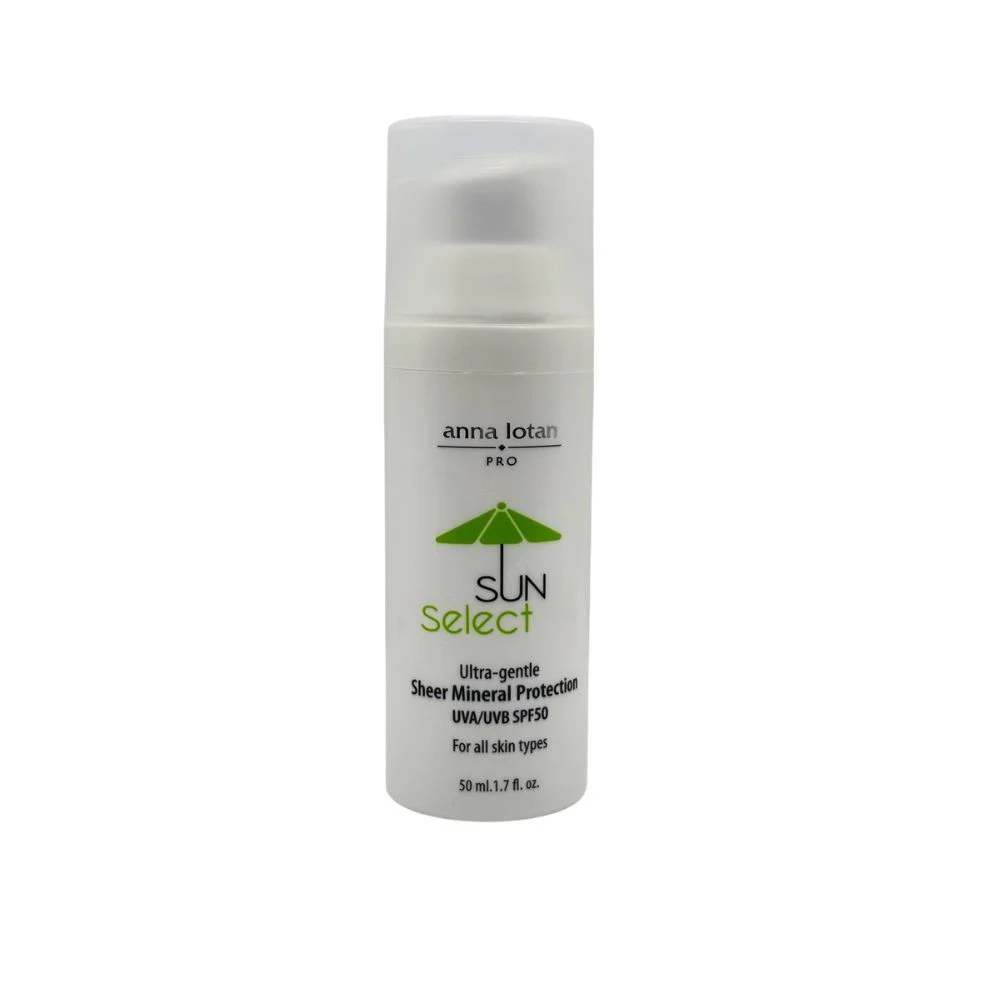 ANNA LOTAN PRO mineralinė UVA/UVB apsauga nuo saulės SPF50, 50ml