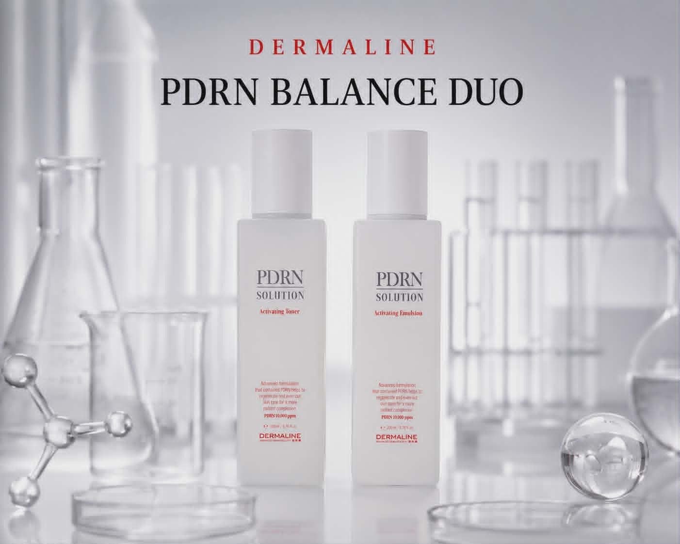 Rinkinys Dermaline PDRN Balansuojantis Duetas Dermaline PDRN Daily Balance Duo