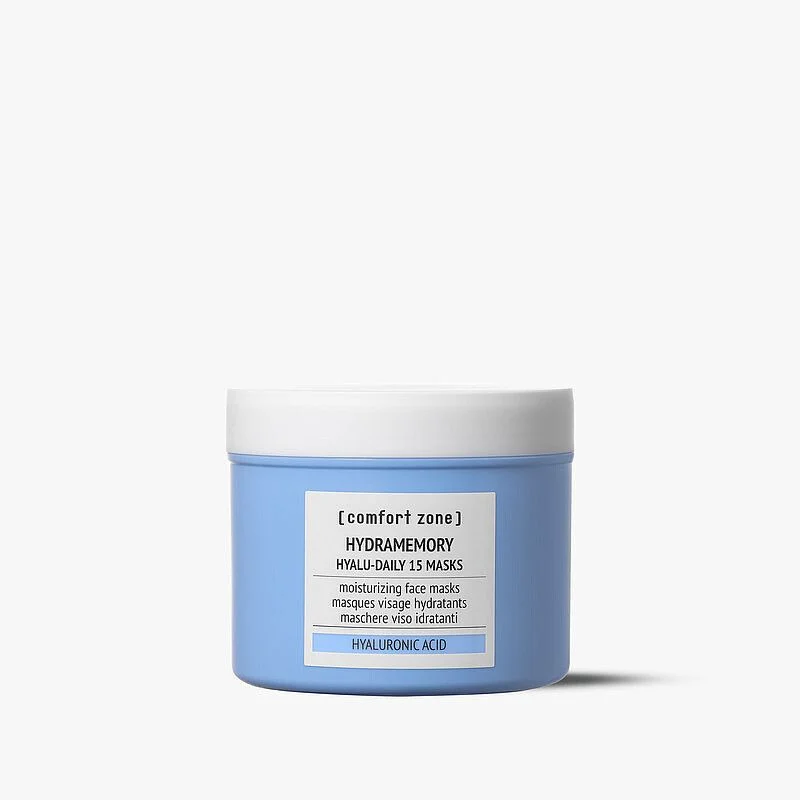 COMFORT ZONE HYDRAMEMORY Drėkinamosios lakštinės veido kaukės (15x), 1 vnt