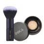 Inika Organic biri mineralinė pudra SPF 25 (Nurture) ir Kabuki šepetėlis