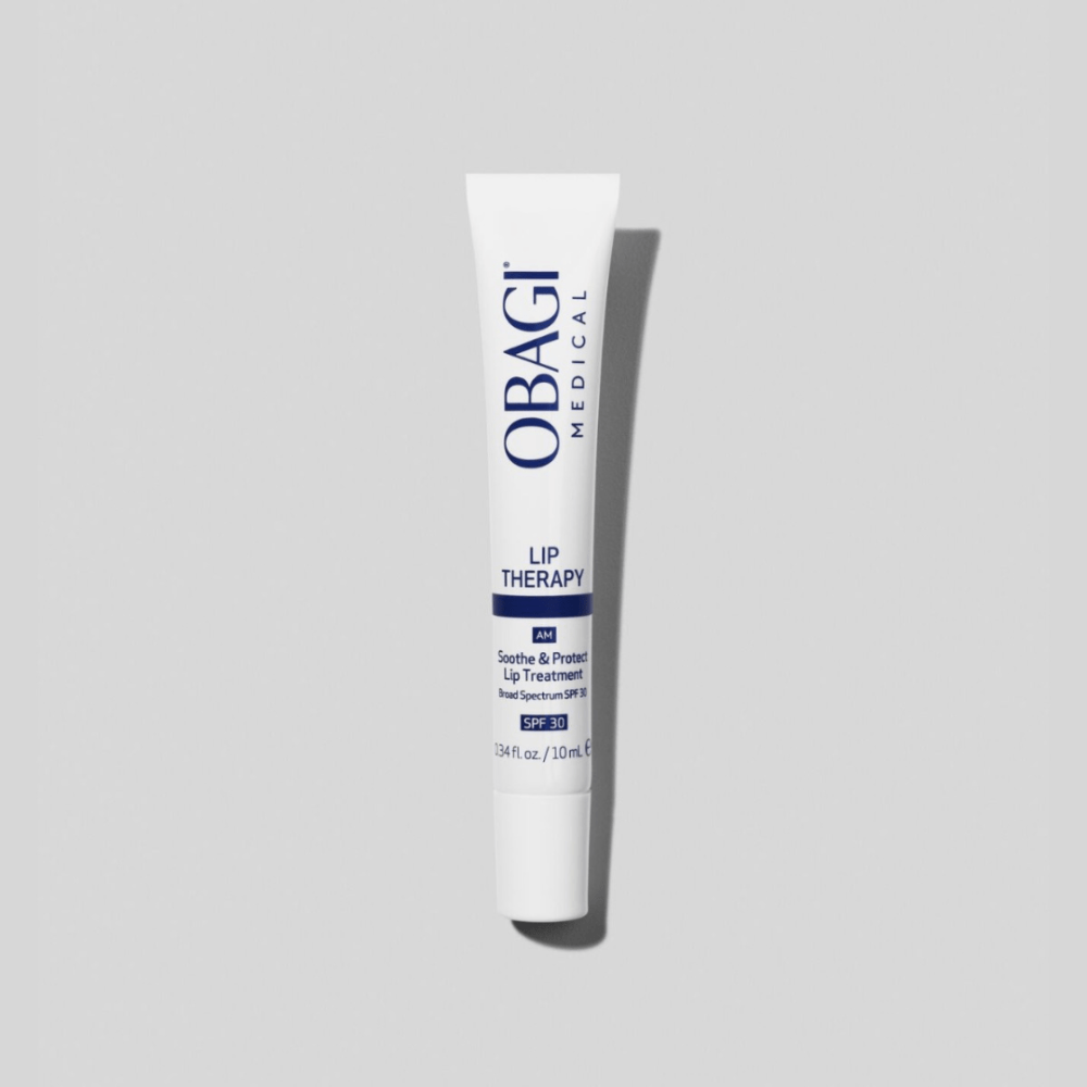 Obagi Medical SOOTHE & PROTECT LIP TREATMENT BROAD SPECTRUM SPF 30 Raminanti ir Apsauganti Lūpų Priežiūros Priemonė su SPF 30, 10ml