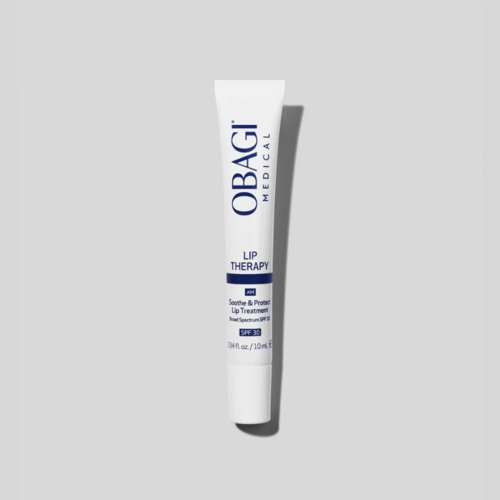Obagi Medical SOOTHE & PROTECT LIP TREATMENT BROAD SPECTRUM SPF 30 Raminanti ir Apsauganti Lūpų Priežiūros Priemonė su SPF 30, 10ml