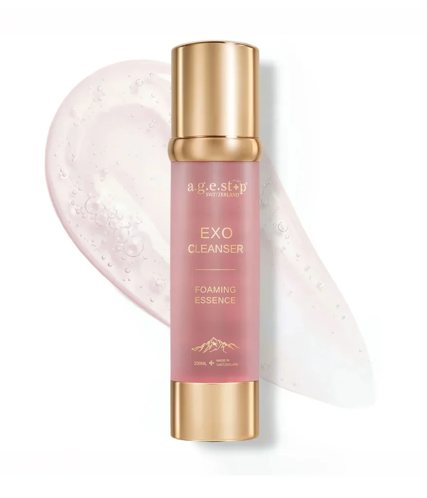 Age stop Putojantis valomasis veido prausiklis esencija EXO Cleanser Foaming Essence, 100ml