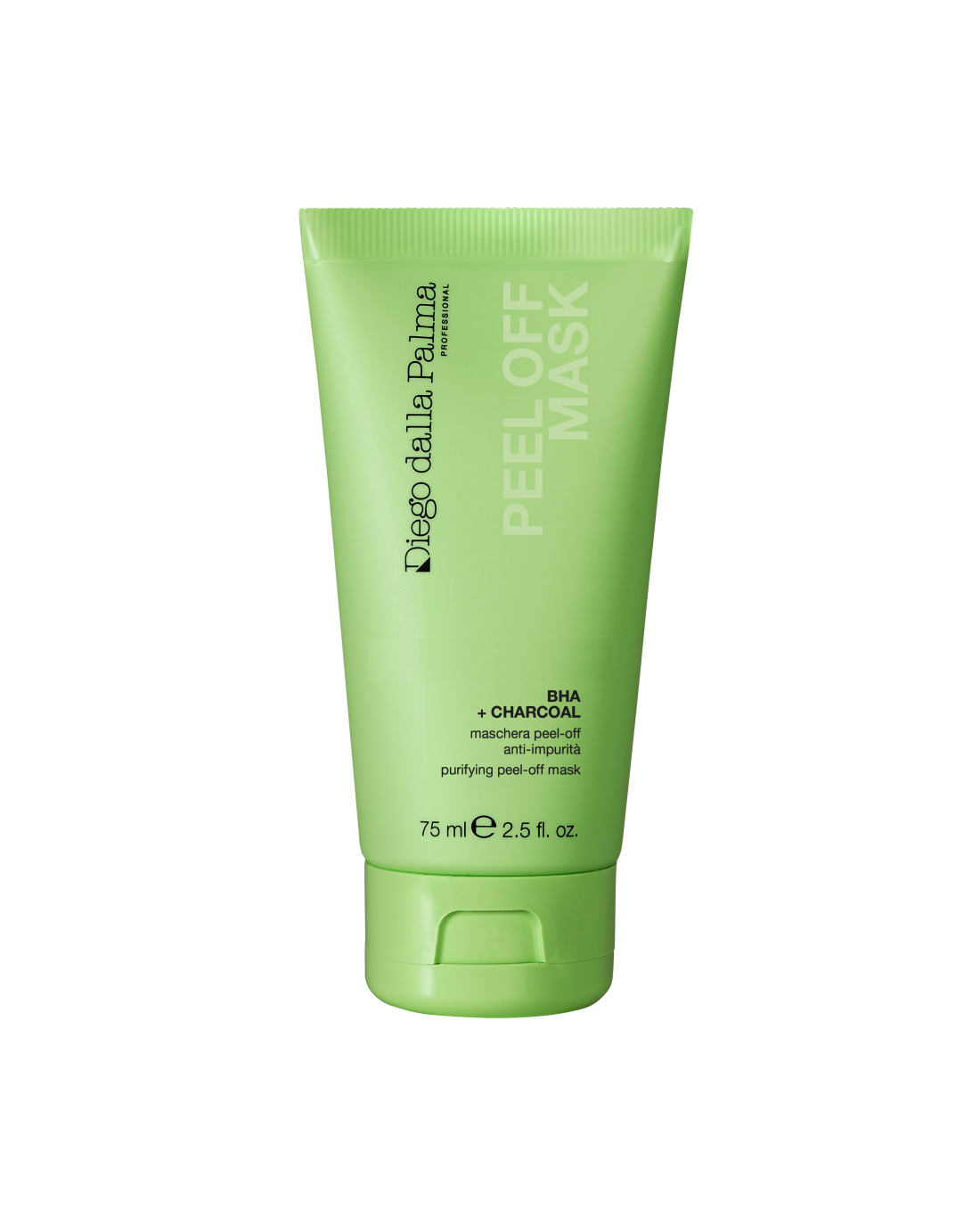 Diego Dalla Palma Peel Off Mask BHA Charcoal, veido kaukė su salicilio rūgštimi ir anglimi, 75 ml