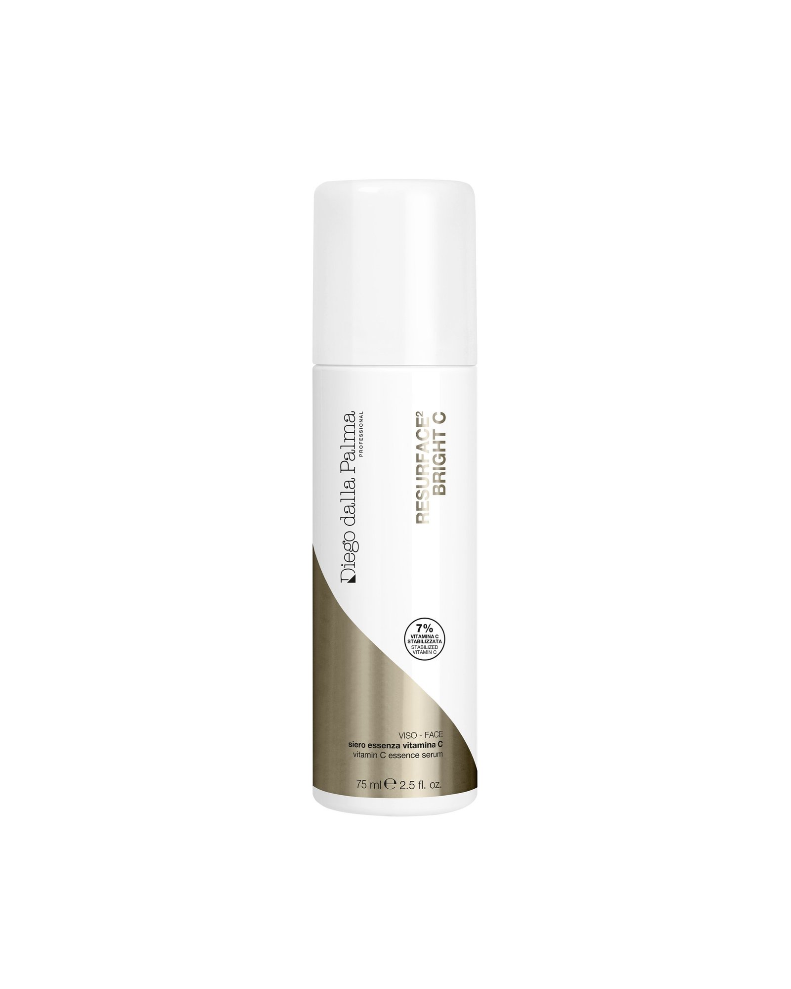Diego Dalla Palma Recurface Bright C Vitamin C Essence Serum, šviesinantis serumas su 7% vitaminu C, 75 ml