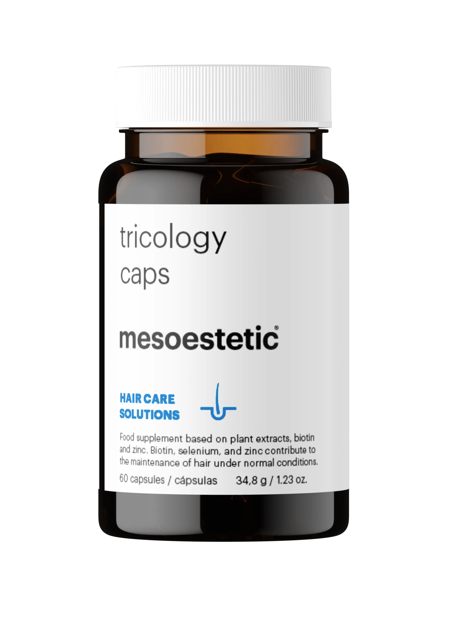 Mesoestetic Tricology kapsulės, 60kap.