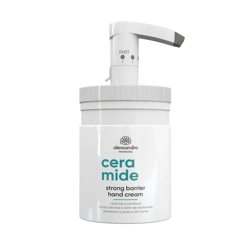 Alessandro Ceramide Strong Barrier rankų kremas su ceramidais ir pantenoliu 300ml