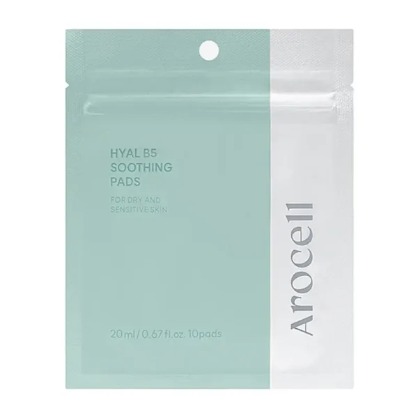 Arocell Hyal B5 Soothing Pads – drėkinamieji veido padeliai, 10 vnt. / 20 ml