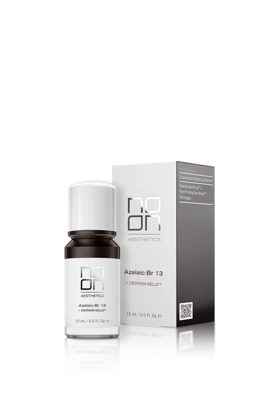 NOON Azelaic-Br 13% - odos skaistinimo priemonė su azelaino rūgštimi, 15ml
